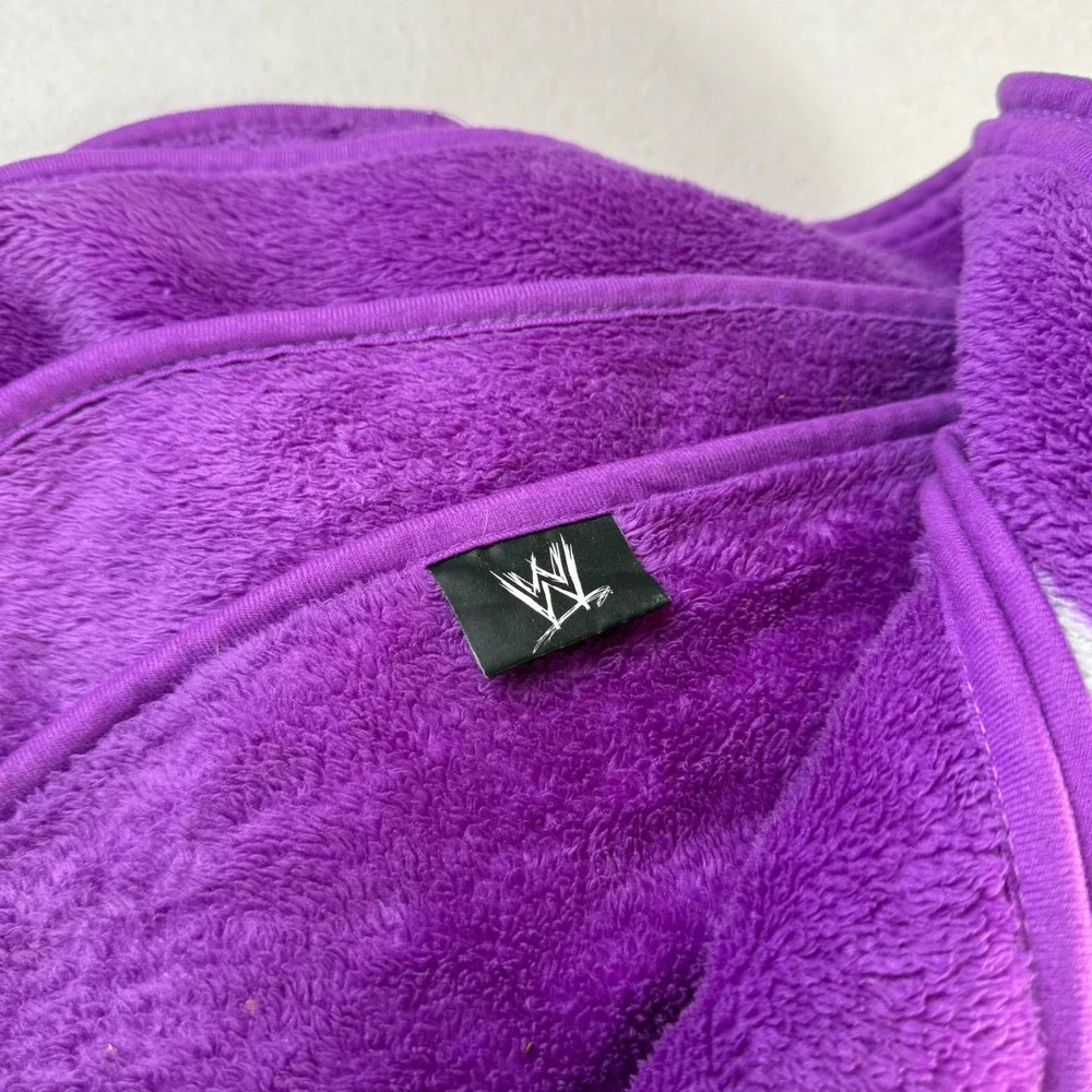 WWE Jeff Hardy Hardy Boyz Fleece Throw Blanket Purple Green Enigma Wrestling